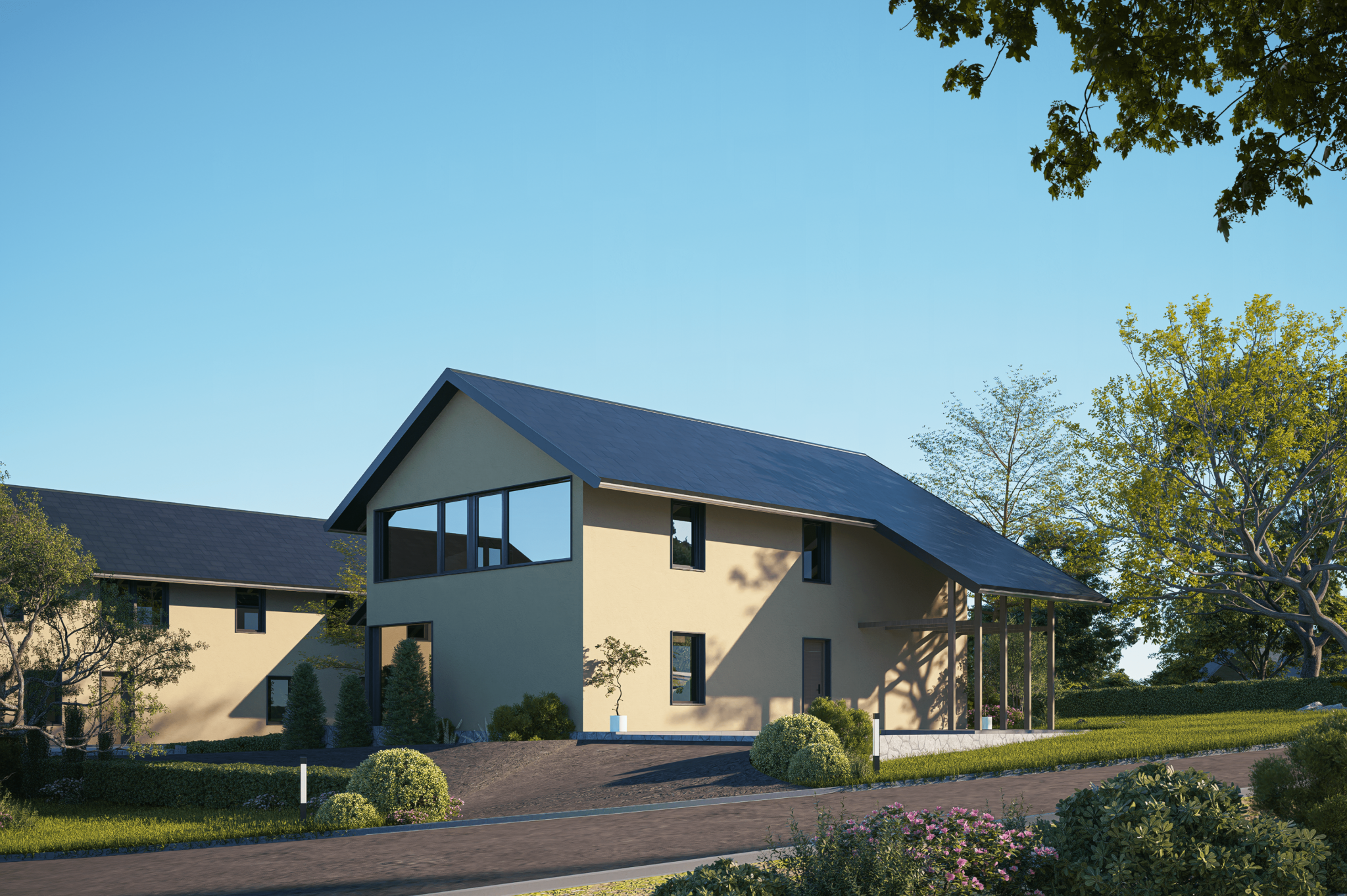 Projet neuf : Villa moderne de 5.5 pièces à Bussy-sur-Moudon