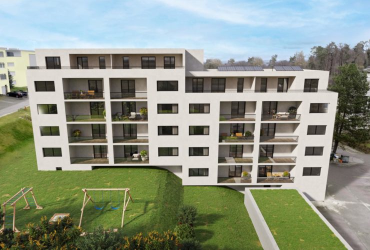 2.5 Zimmer Attika Wohnung NEU