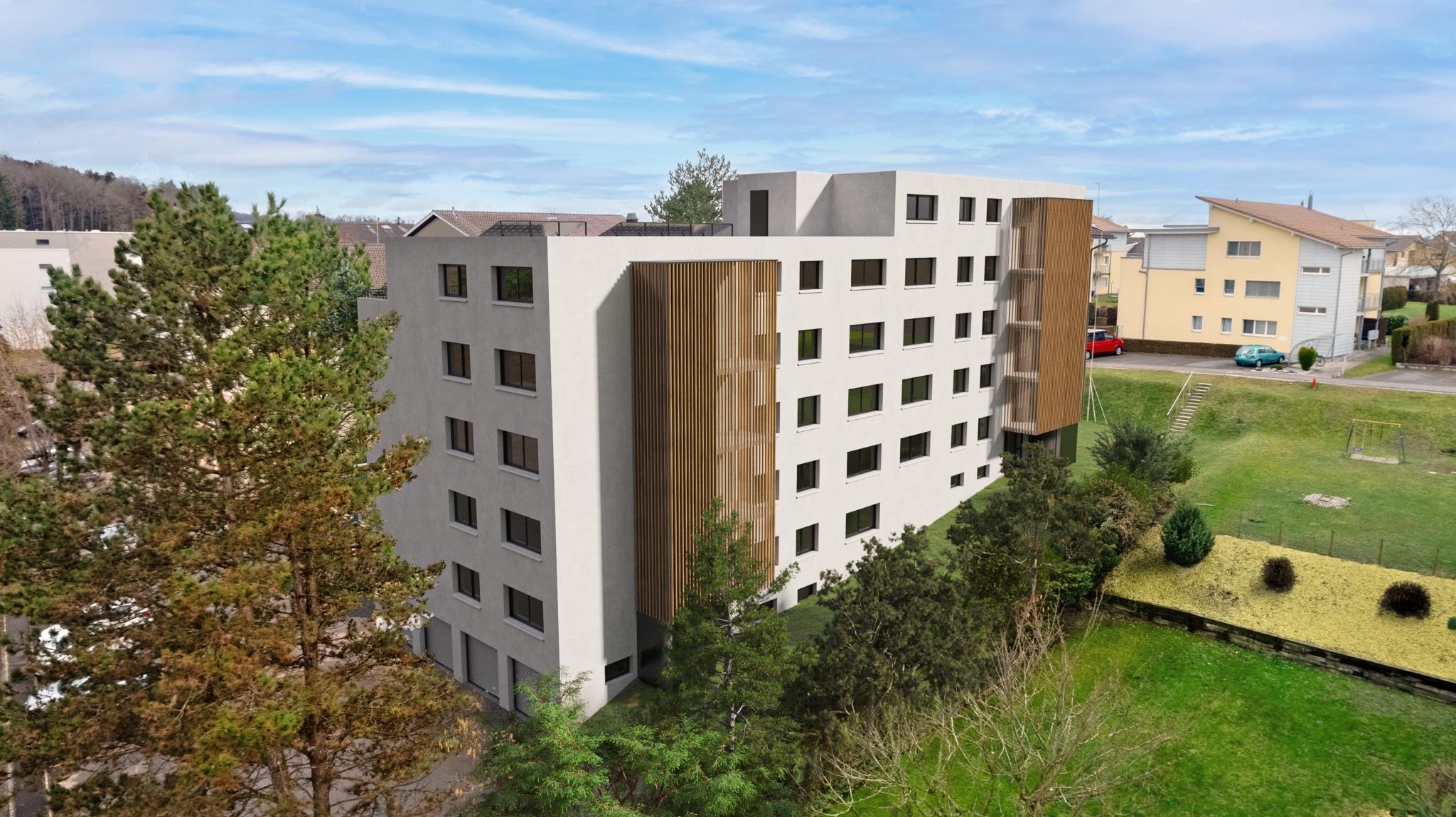 Dernier lot disponible – Appartement neuf de 2.5 pièces à Düdingen