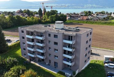 Magnifique appartement 3.5 pièces rénové avec grand jardin à Estavayer