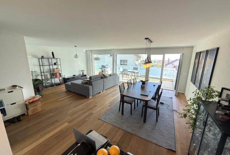 Splendide appartement de 3.5 pièces avec terrasse et jardin à Yens