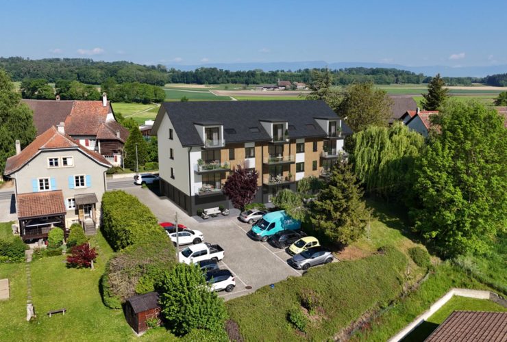 Immeuble rénové - Appartement avec balcon et garage optionnel