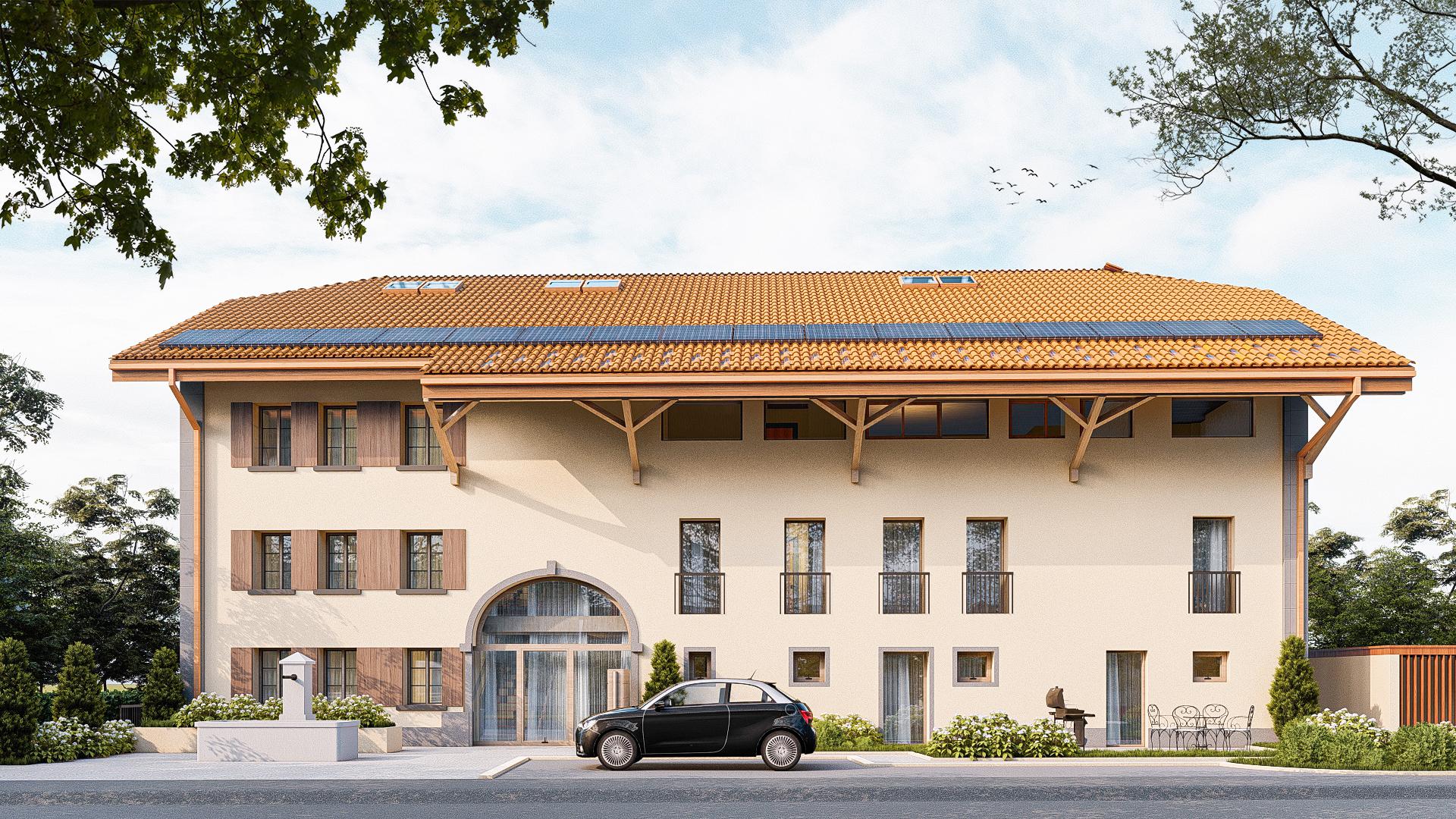 Nouvelle construction au coeur de Lully, 2.5 pièces spacieux
