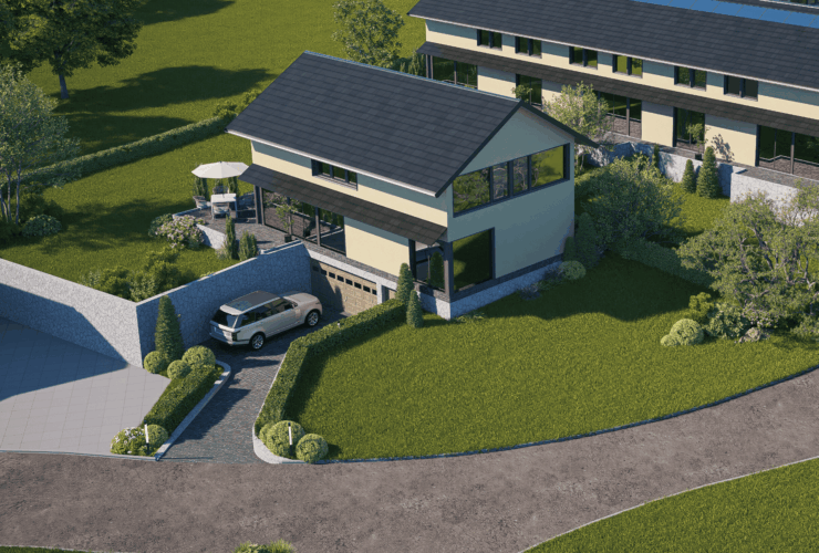 Villa individuelle moderne au coeur de Bussy-sur-Moudon