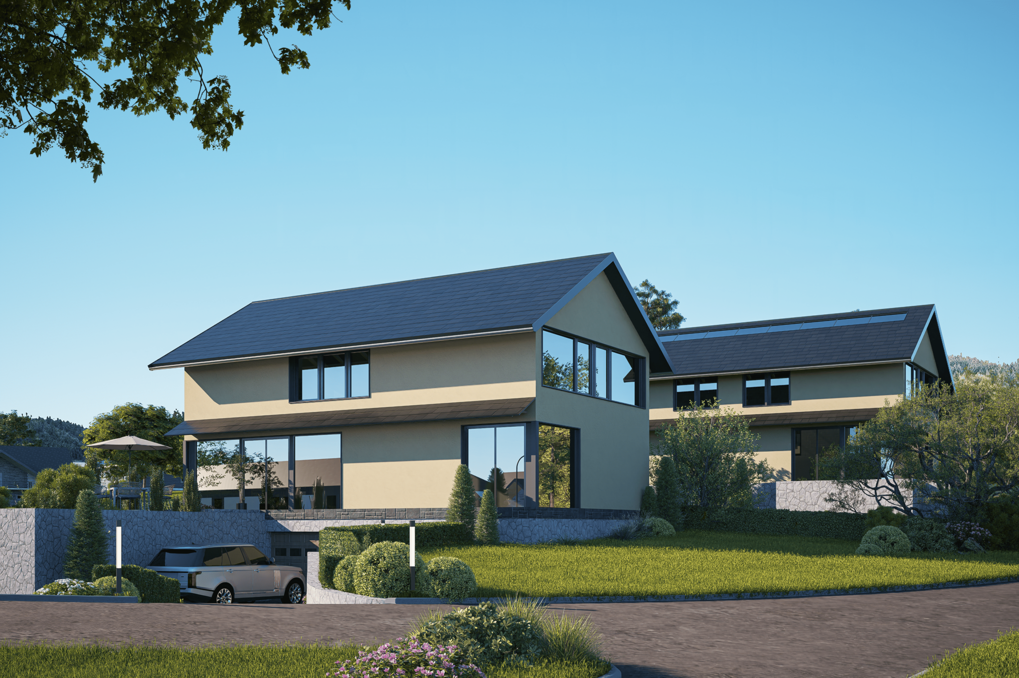 Villa moderne neuve de 5.5 pièces à Bussy-sur-Moudon