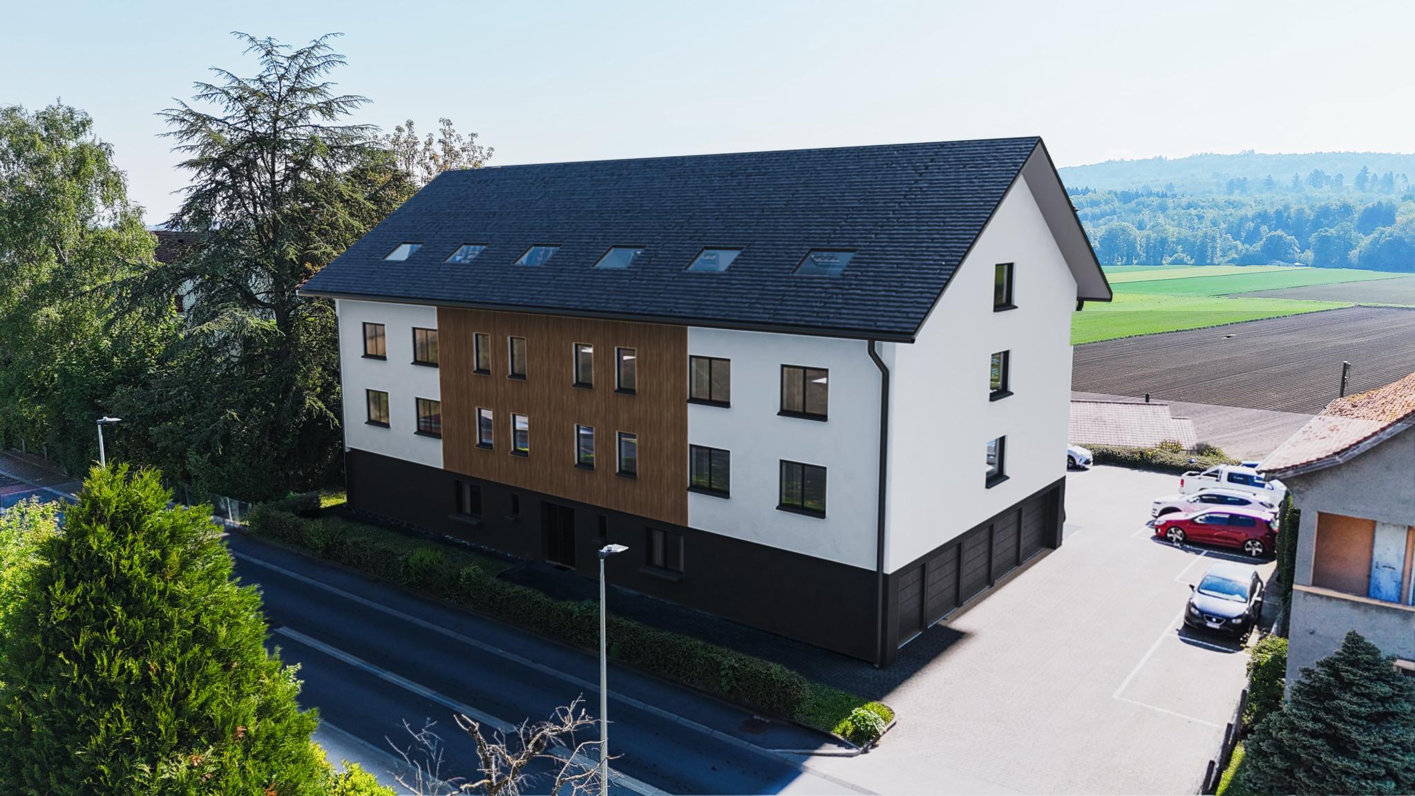 Immeuble entièrement rénové au coeur de Fétigny