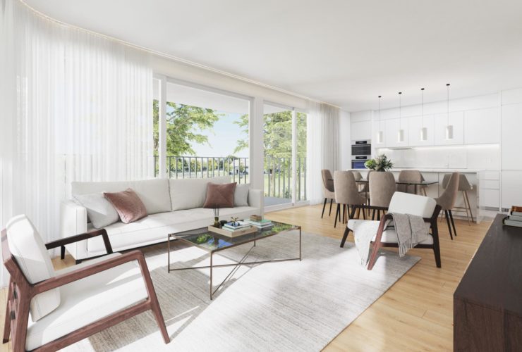 Dernier lot ! 2.5 pièces de standing à Morges avec terrasse spacieuse