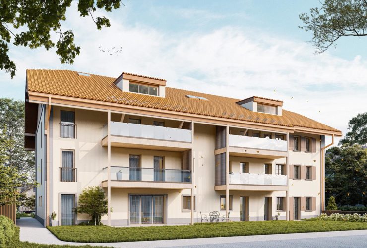 Nouvelle construction au coeur de Lully / appartements spacieux