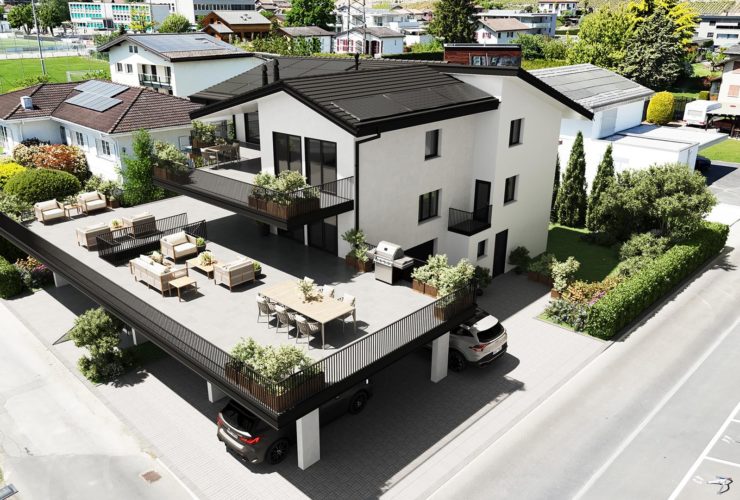 Spacieux appartement de 5.5 pièces avec terrasse panoramique de 210 m²