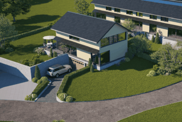 Villa contemporaine de 5.5 pièces avec grand jardin privatif à Bussy-sur-Moudon