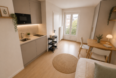 Studio entièrement rénové au cœur de Lausanne