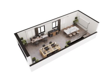 Atelier, bureau ou dépôt - surface modulable à louer à Domdidier