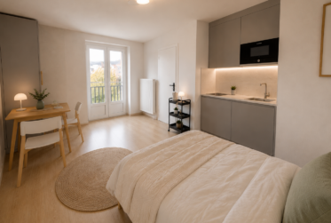 Studio entièrement rénové au cœur de Lausanne