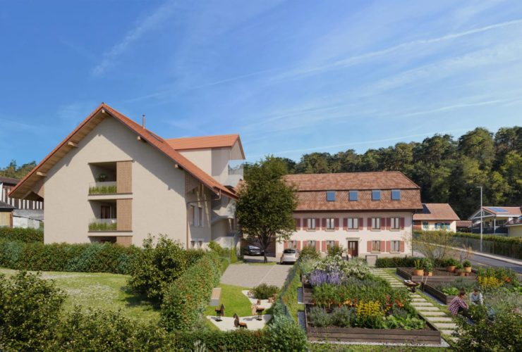 Magnifique 3.5 pièces neuf avec loggia et jardin privatif