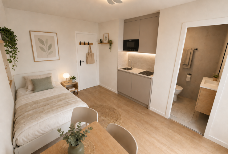 Studio entièrement rénové au cœur de Lausanne