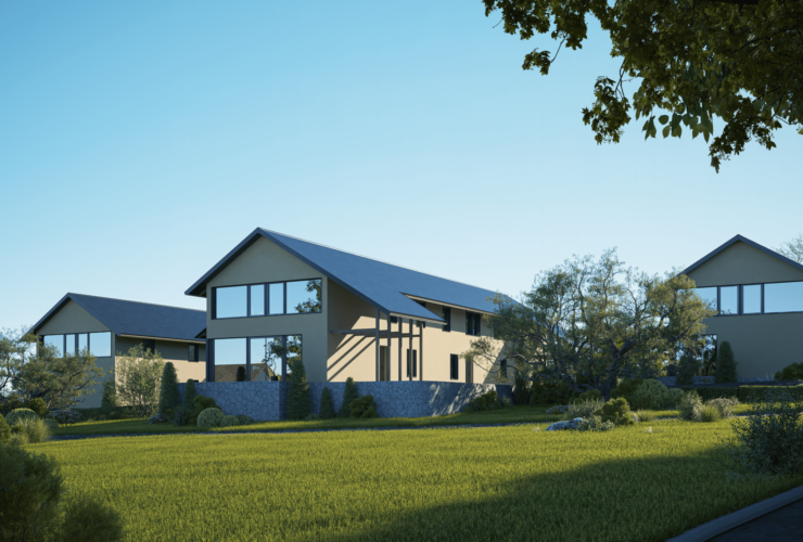 Bussy-sur-Moudon : villa de 5.5 pièces avec jardin et sous-sol privatif
