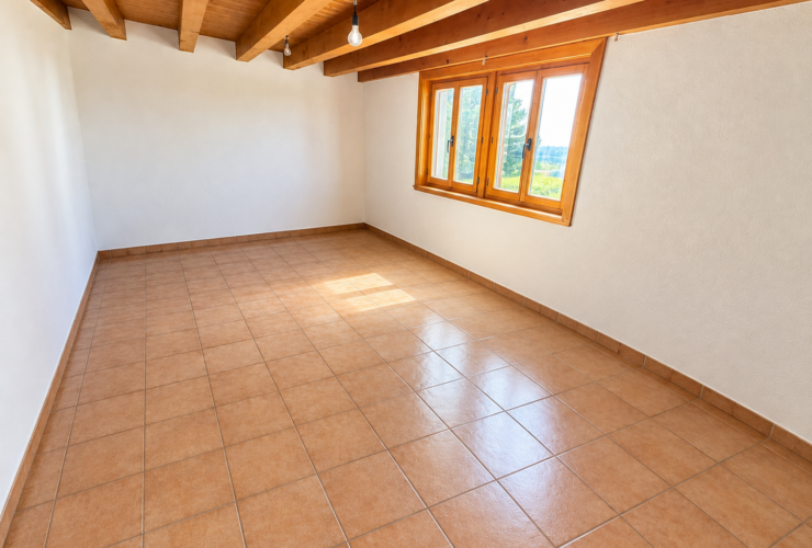 La Coudre : 5.5 pièces rénové avec grande terrasse et vue dégagée