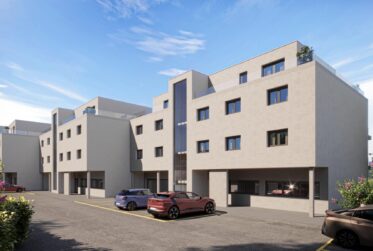 Salgesch : 2.5 pièces neuf avec balcon et vue sur le Bois de Finges